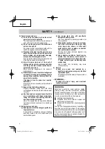 Preview for 6 page of Hitachi NP 18DSAL Instruction And Safety Manual