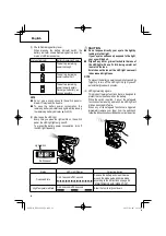 Preview for 18 page of Hitachi NP 18DSAL Instruction And Safety Manual