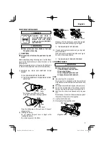 Preview for 19 page of Hitachi NP 18DSAL Instruction And Safety Manual