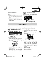 Preview for 25 page of Hitachi NP 18DSAL Instruction And Safety Manual