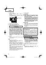 Preview for 26 page of Hitachi NP 18DSAL Instruction And Safety Manual