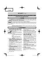 Предварительный просмотр 32 страницы Hitachi NP 18DSAL Instruction And Safety Manual