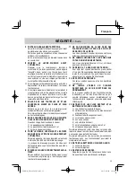 Предварительный просмотр 33 страницы Hitachi NP 18DSAL Instruction And Safety Manual