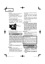 Предварительный просмотр 52 страницы Hitachi NP 18DSAL Instruction And Safety Manual