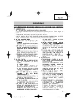 Предварительный просмотр 55 страницы Hitachi NP 18DSAL Instruction And Safety Manual