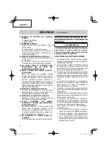 Предварительный просмотр 60 страницы Hitachi NP 18DSAL Instruction And Safety Manual