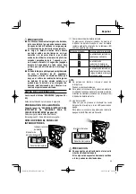 Предварительный просмотр 69 страницы Hitachi NP 18DSAL Instruction And Safety Manual