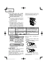 Предварительный просмотр 70 страницы Hitachi NP 18DSAL Instruction And Safety Manual