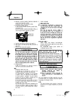 Предварительный просмотр 78 страницы Hitachi NP 18DSAL Instruction And Safety Manual