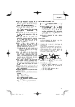 Предварительный просмотр 31 страницы Hitachi NP 35A Instruction And Safety Manual