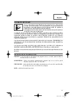 Предварительный просмотр 37 страницы Hitachi NP 35A Instruction And Safety Manual