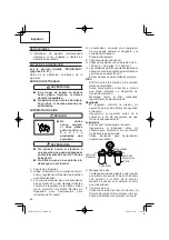 Предварительный просмотр 44 страницы Hitachi NP 35A Instruction And Safety Manual