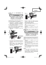 Предварительный просмотр 49 страницы Hitachi NP 35A Instruction And Safety Manual