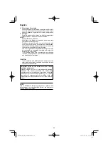 Preview for 22 page of Hitachi NR 1890DBCL Handling Instructions Manual