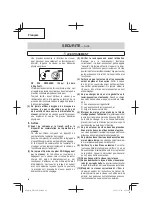 Preview for 24 page of Hitachi NR 38AK Instruction And Safety Manual