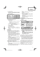 Preview for 29 page of Hitachi NR 38AK Instruction And Safety Manual