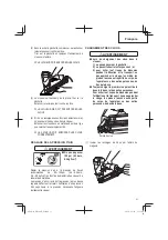 Preview for 31 page of Hitachi NR 38AK Instruction And Safety Manual