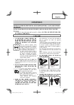 Preview for 39 page of Hitachi NR 38AK Instruction And Safety Manual