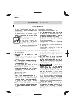 Preview for 40 page of Hitachi NR 38AK Instruction And Safety Manual