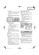 Preview for 47 page of Hitachi NR 38AK Instruction And Safety Manual