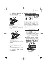 Preview for 49 page of Hitachi NR 38AK Instruction And Safety Manual