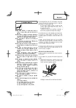 Preview for 51 page of Hitachi NR 38AK Instruction And Safety Manual