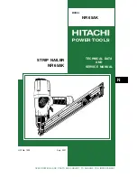Hitachi NR 65AK Service Manual preview