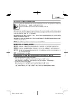 Предварительный просмотр 3 страницы Hitachi NR 83A2 (S1) Instruction And Safety Manual