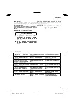 Предварительный просмотр 37 страницы Hitachi NR 83A2 (S1) Instruction And Safety Manual