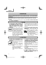 Предварительный просмотр 40 страницы Hitachi NR 83A2 (S1) Instruction And Safety Manual