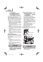 Предварительный просмотр 52 страницы Hitachi NR 83A2 (S1) Instruction And Safety Manual