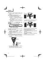 Предварительный просмотр 54 страницы Hitachi NR 83A2 (S1) Instruction And Safety Manual