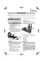 Предварительный просмотр 55 страницы Hitachi NR 83A2 (S1) Instruction And Safety Manual