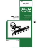 Hitachi NR 90AC3 Technical Data And Service Manual preview