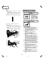 Preview for 46 page of Hitachi NR 90AF Instruction And Safety Manual