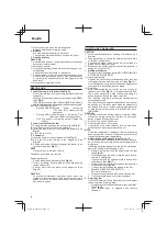 Preview for 12 page of Hitachi NR 90GC2 Handling Instructions Manual