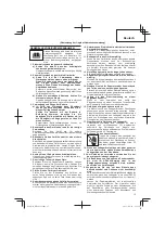 Preview for 15 page of Hitachi NR 90GC2 Handling Instructions Manual