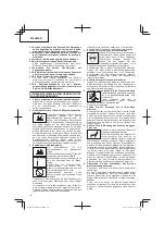 Preview for 16 page of Hitachi NR 90GC2 Handling Instructions Manual