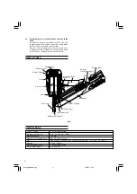 Preview for 4 page of Hitachi NR90AD - Clipped Head to 3-1 Framing Nailer Handing Instructions