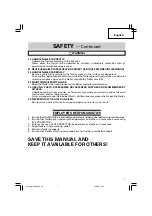 Preview for 7 page of Hitachi NT 32AE2 (S) Instruction And Safety Manual