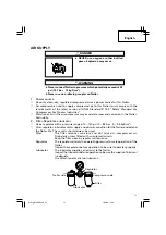 Preview for 11 page of Hitachi NT 32AE2 (S) Instruction And Safety Manual