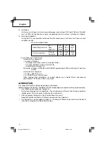 Preview for 12 page of Hitachi NT 32AE2 (S) Instruction And Safety Manual