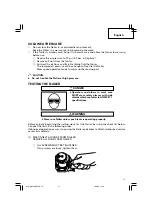 Preview for 13 page of Hitachi NT 32AE2 (S) Instruction And Safety Manual