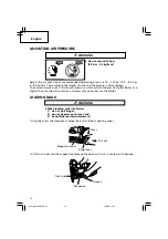 Preview for 16 page of Hitachi NT 32AE2 (S) Instruction And Safety Manual