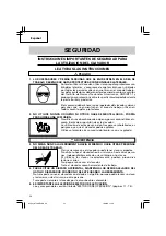 Preview for 54 page of Hitachi NT 32AE2 (S) Instruction And Safety Manual