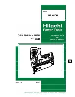 Hitachi NT 65GB Technical Data And Service Manual preview