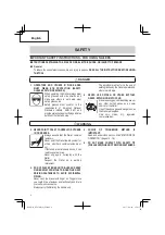 Preview for 4 page of Hitachi NT 65M2 (S) Instruction And Safety Manual