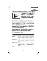 Preview for 67 page of Hitachi NT50AGF Instruction And Safety Manual