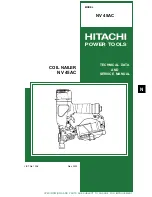 Hitachi NV 45AC Technical Data And Service Manual preview