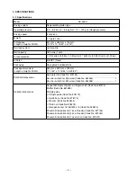 Preview for 4 page of Hitachi NV 45AC Technical Data And Service Manual